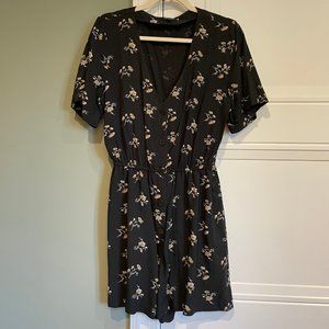 Madewell floral romper